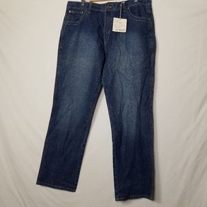 TNM The Next Movement Indigo Jeans Size 40X32.Waist approx: 19 inches Inseam
